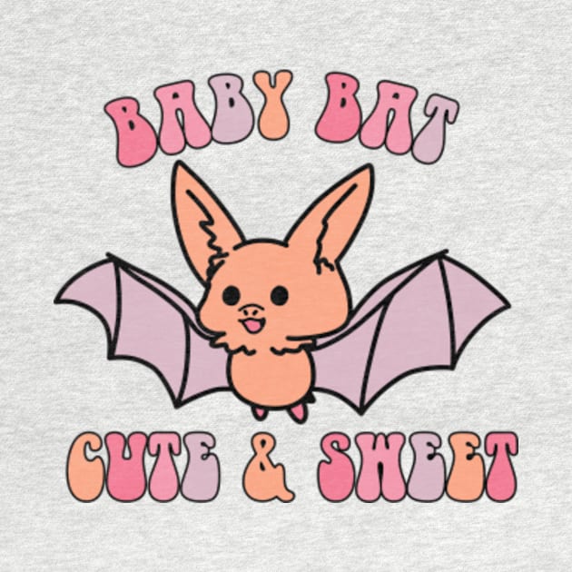 baby bat cute and sweet by JasonShirt